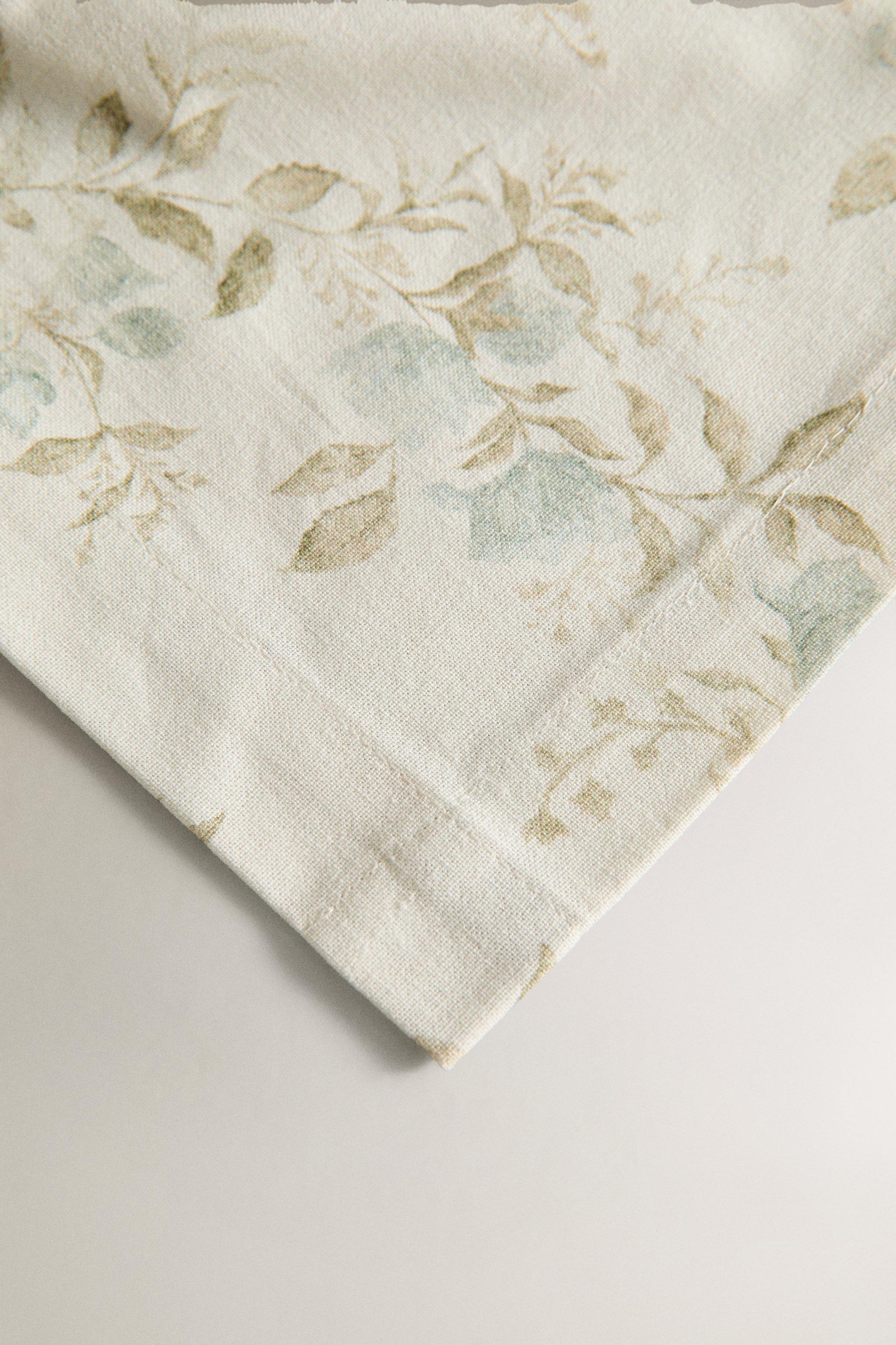 NAPPE IMPRIMÉ VÉGÉTAL